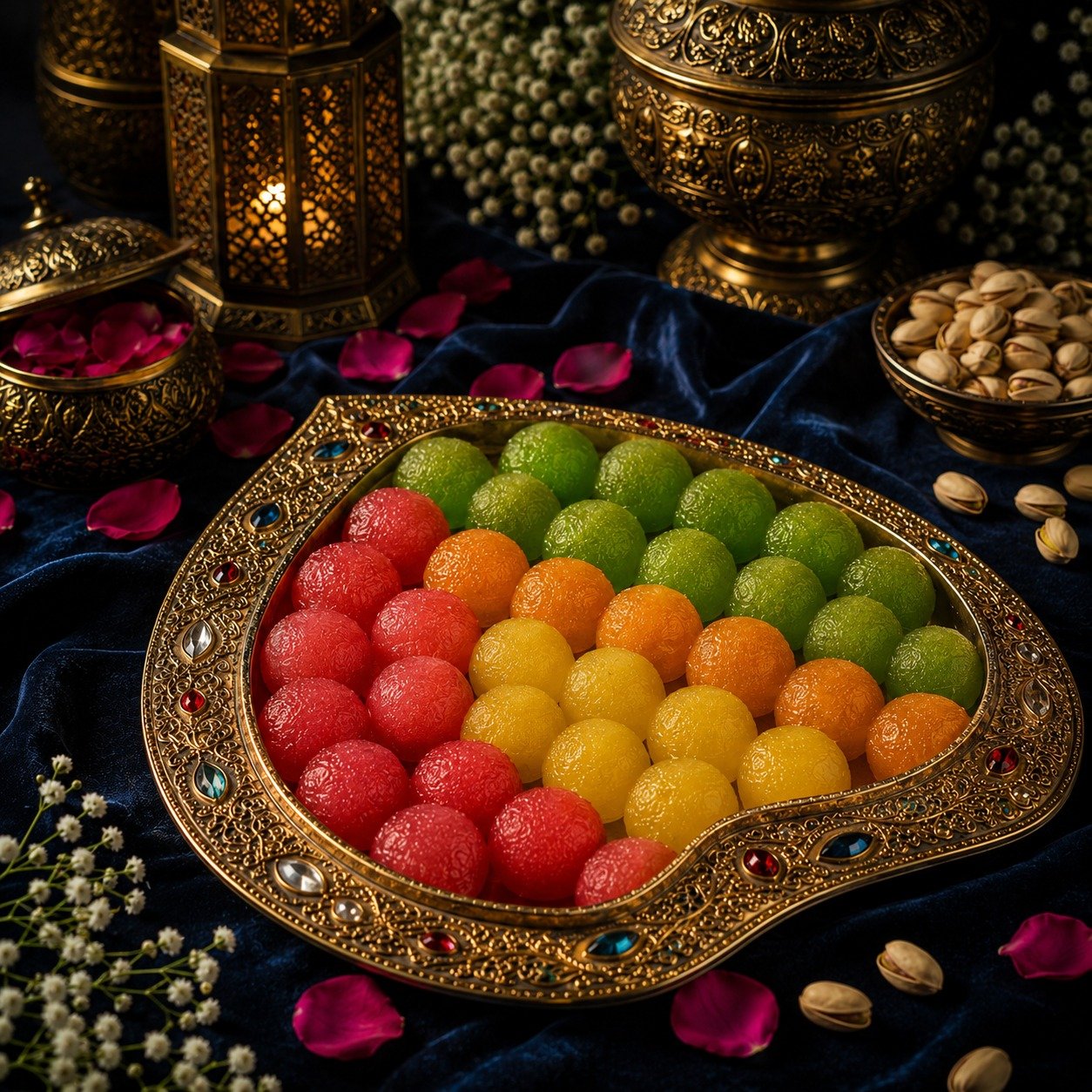 Angoori Khus and Strawberry Petha